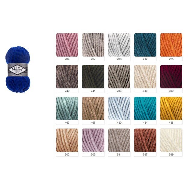 Mova- SUPERLANA-MAXI- pusvilnės , 30*(2*75) cm 10