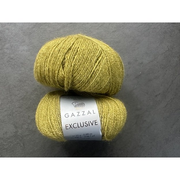 EXCLUSIVE Gazzal- 60% superwash merino fine, 10% super kid mohair, 30% mulberry silk, 25gr/ 200m, Nr 9927