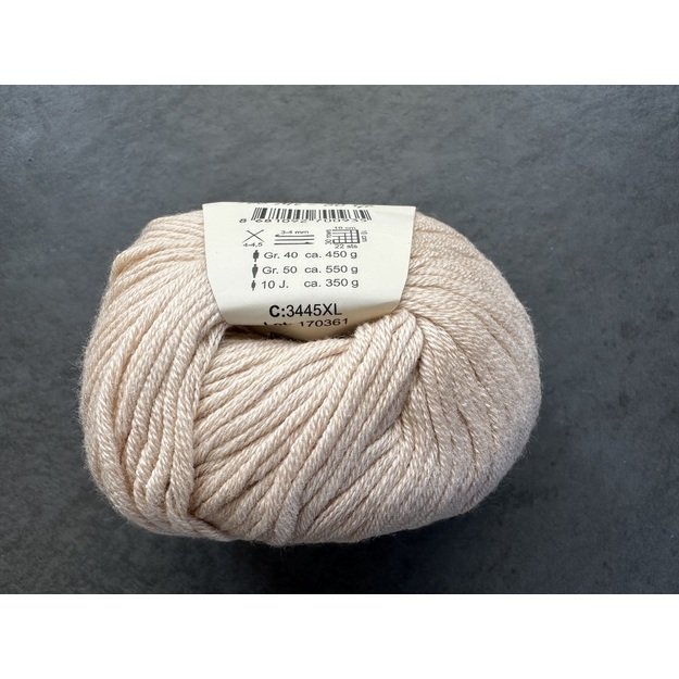 BABY COTTON XL Gazzal- 50% Cotton (medvilnė), 50% Acrylic (akrilas), 50 gr / 105 m, Nr 3445 2