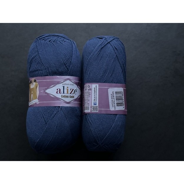 COTTON GOLD Alize- 55% Cotton, 45% Acrylic, 100gr/ 330m, Nr 279 3
