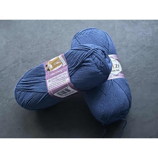 COTTON GOLD Alize- 55% Cotton, 45% Acrylic, 100gr/ 330m, Nr 279 1