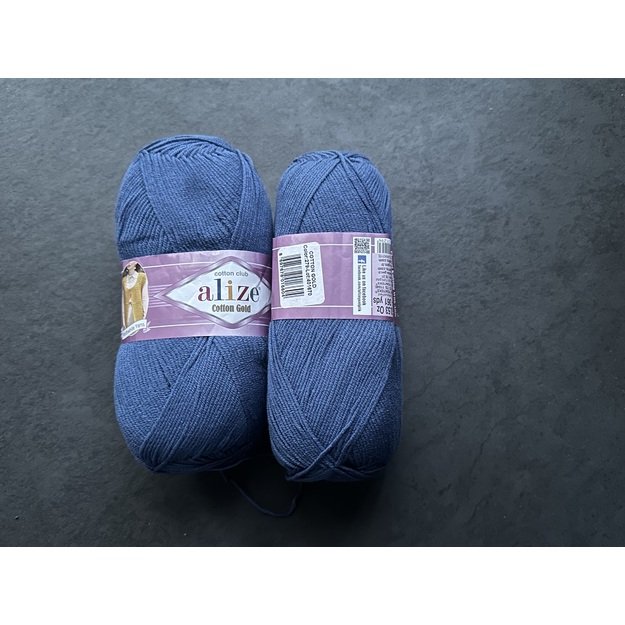 COTTON GOLD Alize- 55% Cotton, 45% Acrylic, 100gr/ 330m, Nr 279 2