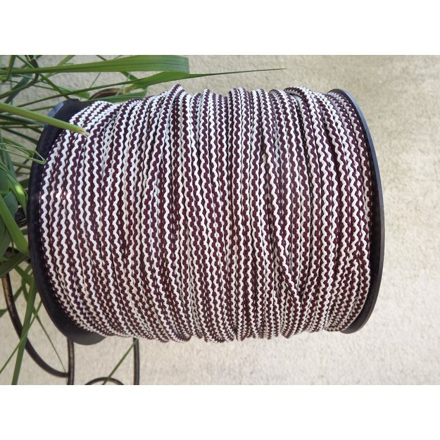 Virvelė megzta, poliesterinė, su užpildu, 5,5-6,0 mm - Nr 7 3