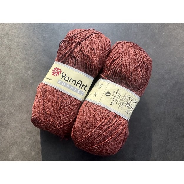 SOPHIST YarnArt- 56% Polyamide, 26% Soft Viscose, 18% Dralon, 100gr/ 400m, Nr 135