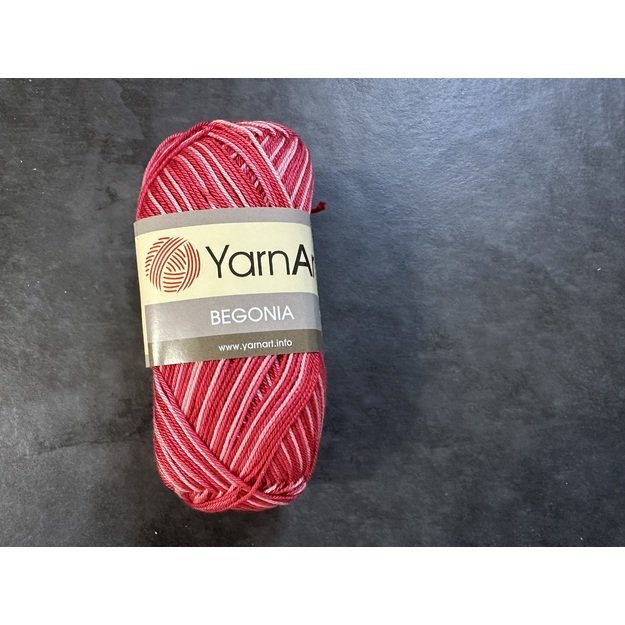 BEGONIA YarnArt-100% cotton mercerized, 50gr/ 169m, Nr 0091 2