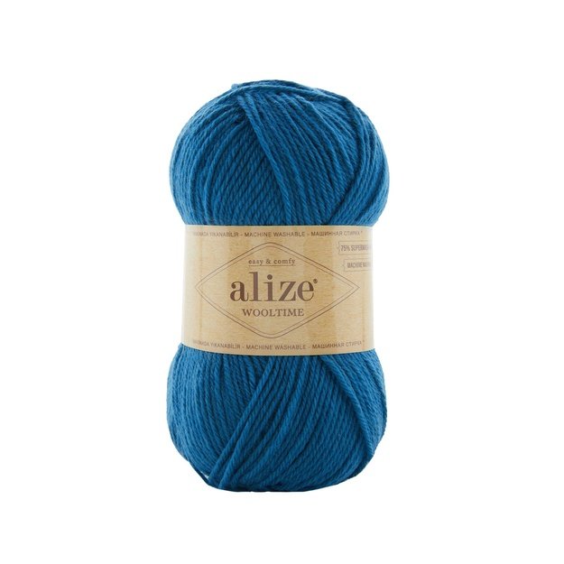 WOOLTIME Alize- 75% Superwash wool, 25% Polyamide, 100gr 200m, Nr 176
