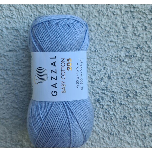 BABY COTTON 205 Gazzal- 50% cotton, 50% acrylic, 50 gr/ 205m, Nr 511