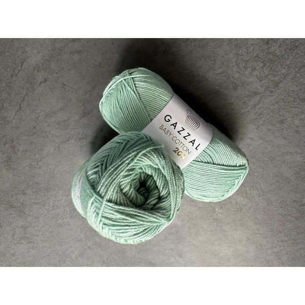 BABY COTTON 205 Gazzal- 50% cotton, 50% acrylic, 50 gr/ 205m, Nr 507