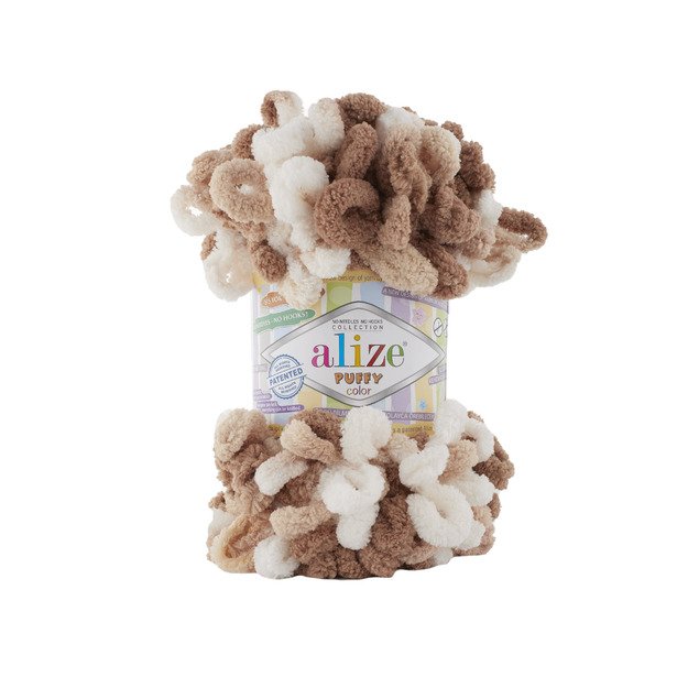 PUFFY COLOR- 100% Micropolyester, 100 gr/ 9m, Nr 6398