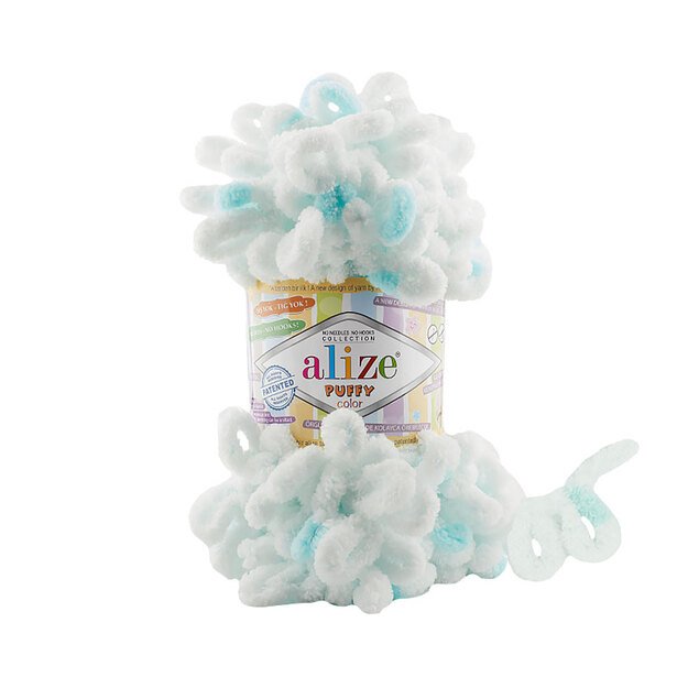 PUFFY COLOR- 100% Micropolyester, 100 gr/ 9m, Nr 6491