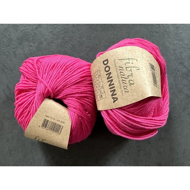 DONNINA Fibra Natura- 100% extra fine merino wool, 50gr/ 165m, Nr 16