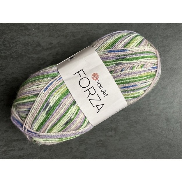 FORZA YarnArt- 75% wool, 25% poliamide, 100gr/ 420m, Nr 2512