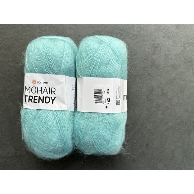 MOHAIR TRENDY YarnArt- 50% mohair, 50% acrylic, 100gr/ 220m, Nr 142