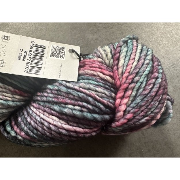 WORM Gazzal- 100% Superwash Merino Fine Wool, 150gr/ 120m, Nr 3889