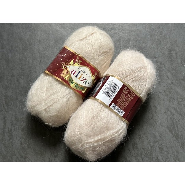 KID ROYAL Kid Mohair Alize- 62% Kid Mohair, 38% Polyamide, 50gr/ 500m, Nr 67