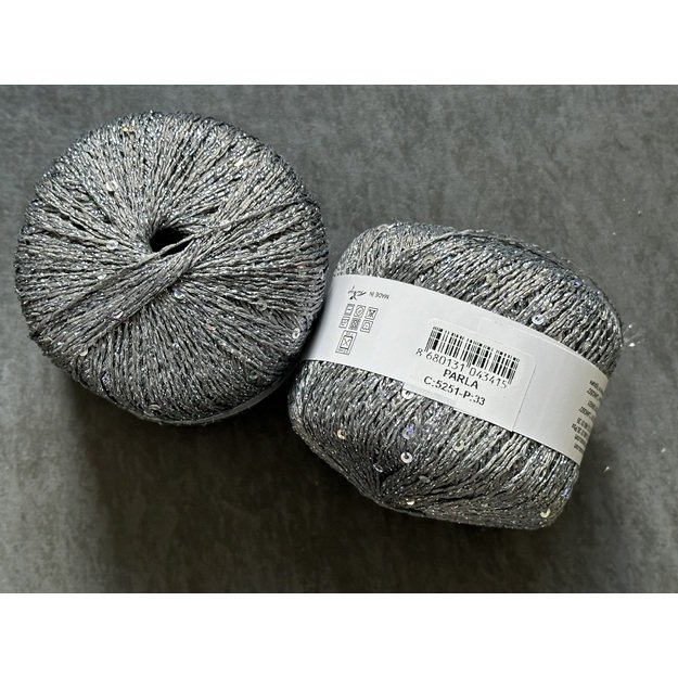 PARLA Lanoso - 75 % Glitter Yarn, 25% Payette Sim , 217 m / 25 Gr, Nr 5251