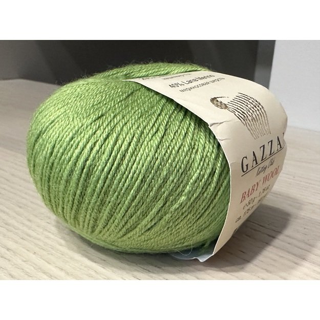 BABY WOOL Gazzal- 40% acrylic, 20% cashmere PA, 40% lana merino, 50gr/ 175m, Nr 838