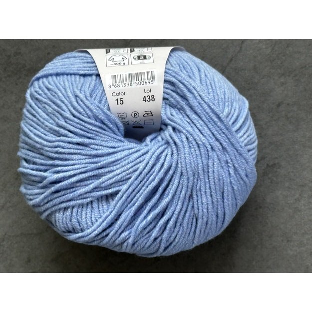 JEANS YarnArt- 55% cotton, 45% PAC, 50gr/ 160m, Nr 15