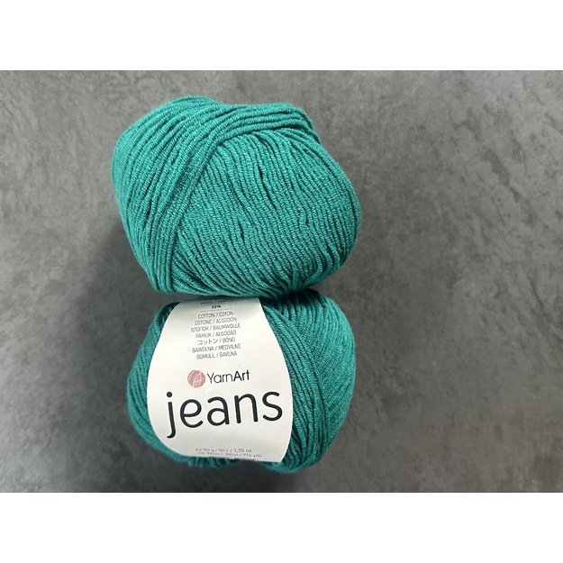 JEANS YarnArt- 55% cotton, 45% PAC, 50gr/ 160m, Nr 63