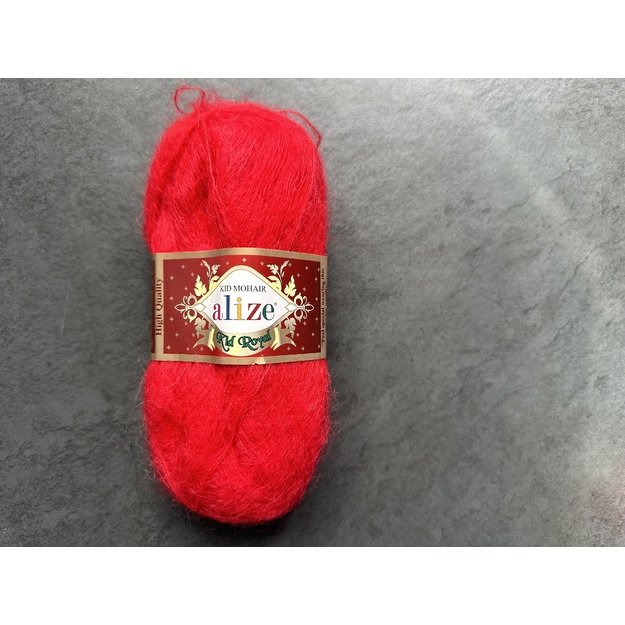 KID ROYAL Kid Mohair Alize- 62% Kid Mohair, 38% Polyamide, 50gr/ 500m, Nr 56