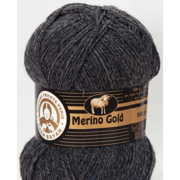 MERINO GOLD MT- 49% Wool, 51% acrylic, 100gr/ 400m, Nr 009