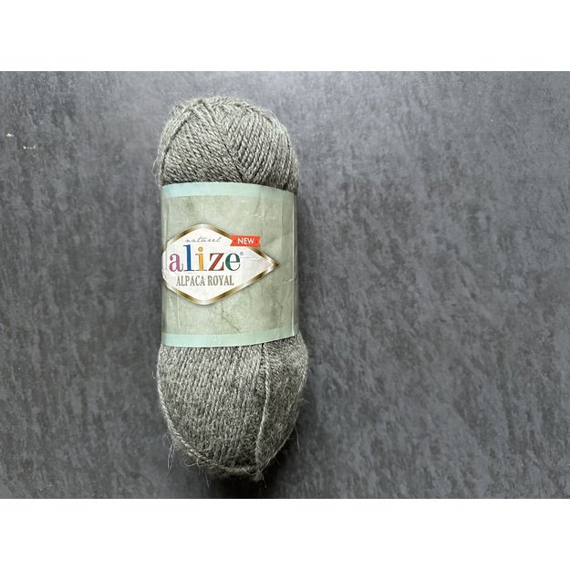 ALPACA ROYAL-15 Alize- 55% acrylic, 15% alpaka, 30% wool, 100gr/ 250m, Nr 577