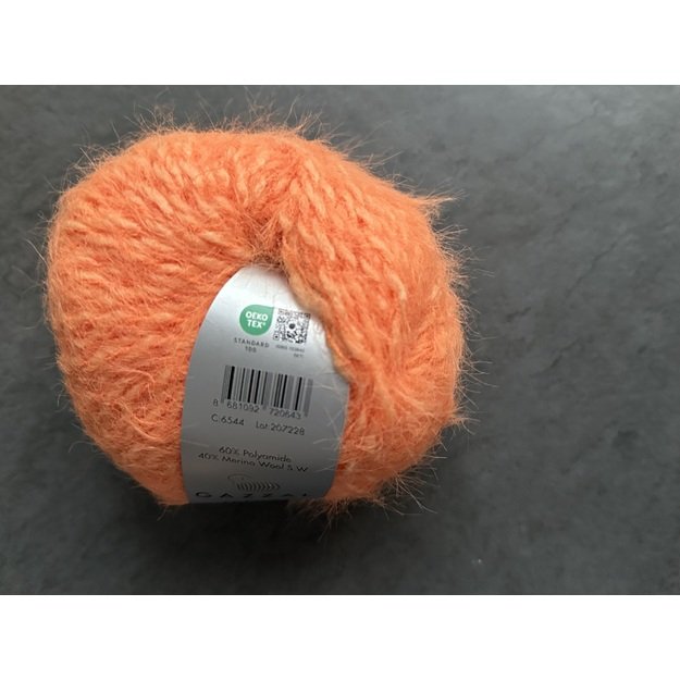 TEDDY Gazzal- 60% Polyamide, 40% Merino wool, 50gr/ 150m, Nr 6544