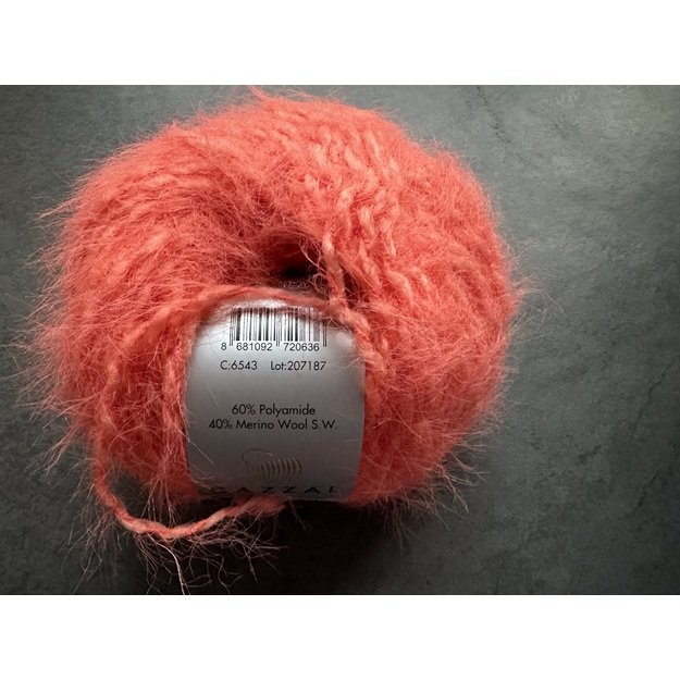 TEDDY Gazzal- 60% Polyamide, 40% Merino wool, 50gr/ 150m, Nr 6543