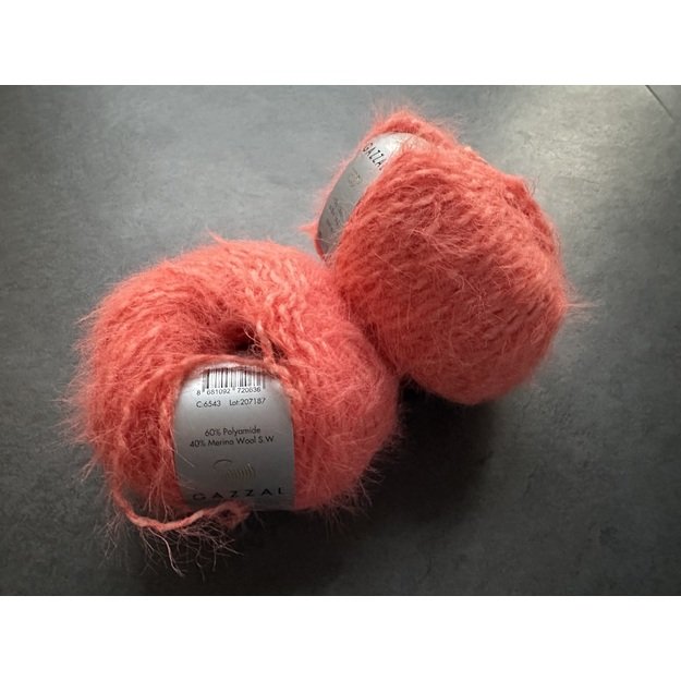 TEDDY Gazzal- 60% Polyamide, 40% Merino wool, 50gr/ 150m, Nr 6543