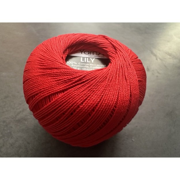 LILY- 100% Cotton Mercerized, 50gr/ 225m, Nr 0076