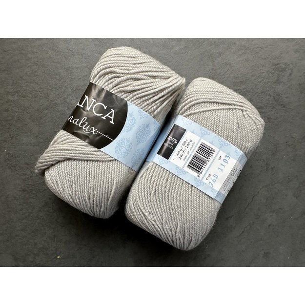 BIANCA Lanalux- 100% Wool (vilna), 100gr/ 240m, nr 760