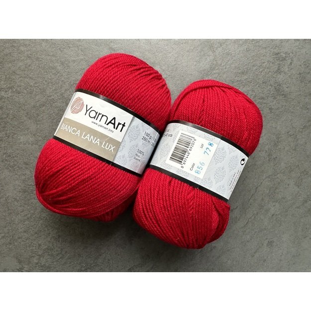 BIANCA Lanalux- 100% Wool (vilna), 100gr/ 240m, nr 856