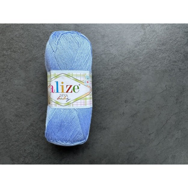 DIVA BABY Alize- 100% microfiber acrylic, 100gr/ 350m, Nr 112