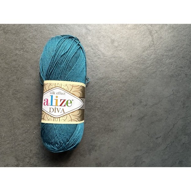 DIVA Alize- 100% microfiber acrylic, 100gr/ 350m, Nr 646