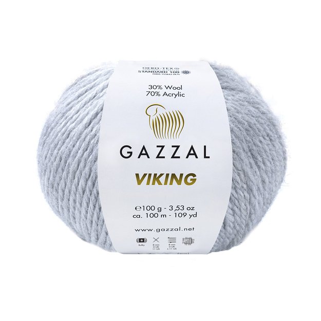 VIKING Gazzal - 70% Acrylic, 30% Wool, 100gr/ 100m, Nr 4011