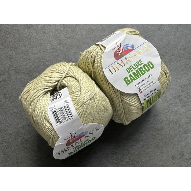 BAMBOO DELUXE Himalaya -60% bamboo, 40% cotton, 100gr/ 250m, Nr 124-31