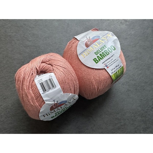 BAMBOO DELUXE Himalaya -60% bamboo, 40% cotton, 100gr/ 250m, Nr 124-33