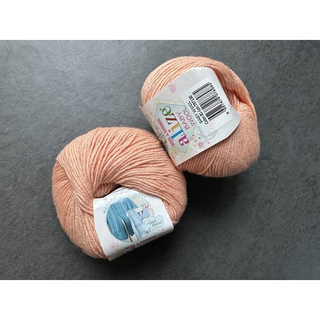 BABY WOOL Alize- 40% Wool, 40% Acrylic, 20% Bamboo, 50gr/ 175m, Nr 81