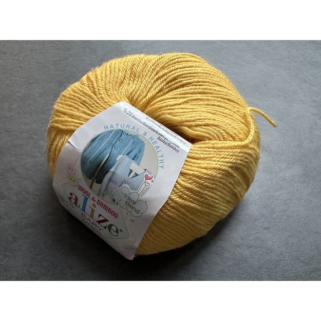 BABY WOOL Alize- 40% Wool, 40% Acrylic, 20% Bamboo, 50gr/ 175m, Nr 548