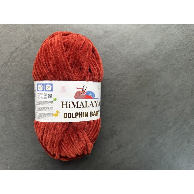 HIMALAYA Dolphin Baby 100% mikropoliesteris 100 gr / 120 m, Nr 80370