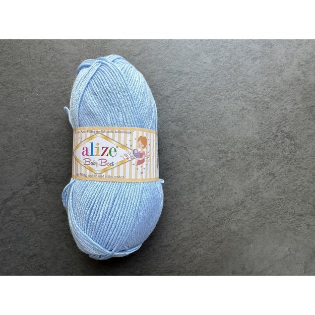 BABY BEST Alize- 90% Acrylic Anti- Pilling, 10% Bamboo, 100gr/ 240m, Nr 40