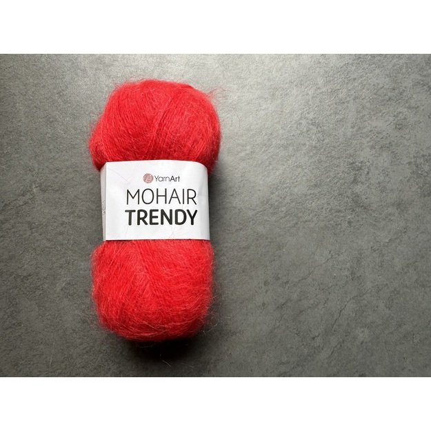 MOHAIR TRENDY YarnArt- 50% mohair, 50% acrylic, 100gr/ 220m, Nr 105