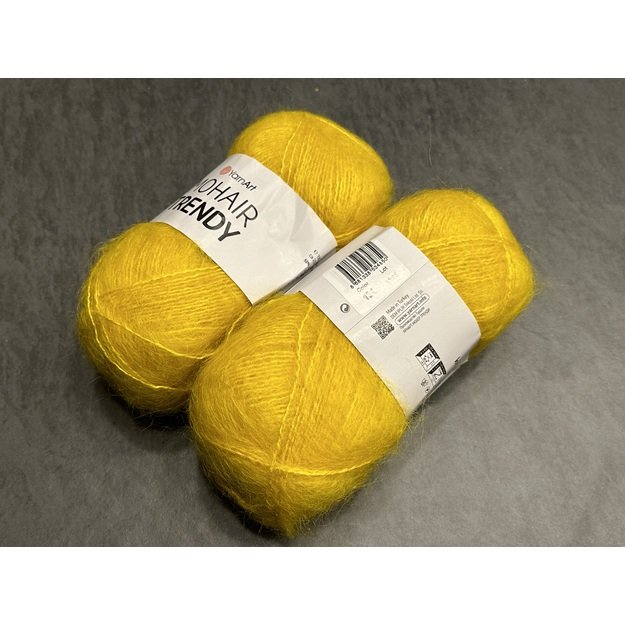 MOHAIR TRENDY YarnArt- 50% mohair, 50% acrylic, 100gr/ 220m, Nr 136