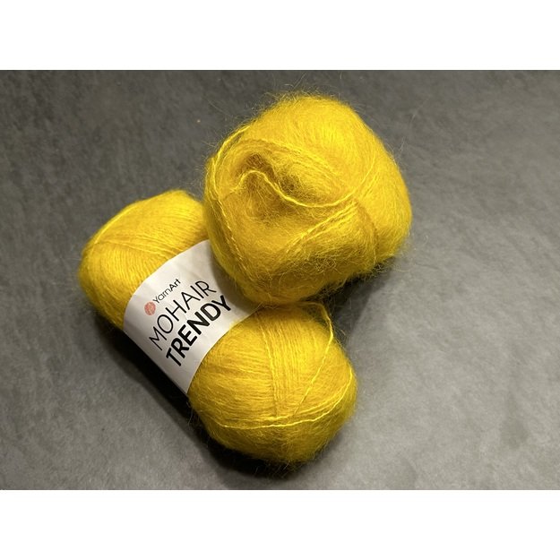 MOHAIR TRENDY YarnArt- 50% mohair, 50% acrylic, 100gr/ 220m, Nr 136