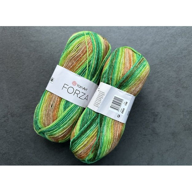 FORZA YarnArt- 75% wool, 25% poliamide, 100gr/ 420m, Nr 2604