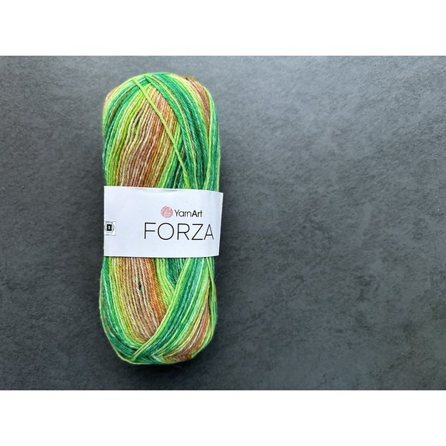 FORZA YarnArt- 75% wool, 25% poliamide, 100gr/ 420m, Nr 2604