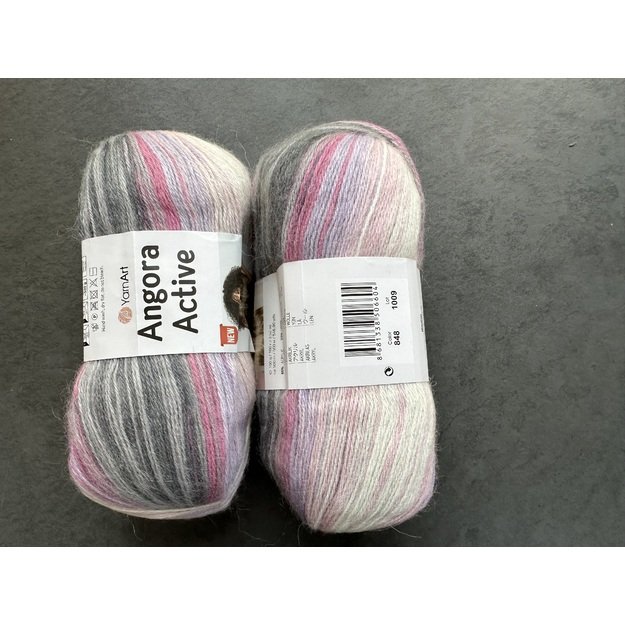 ANGORA  ACTIVE YarnArt- 20% wool, 80% acrylic, 100gr/ 500m, Nr 848