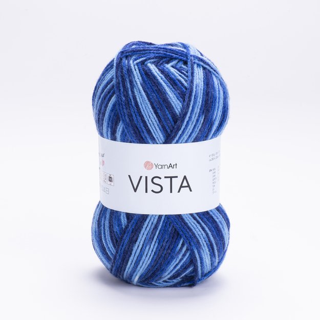 VISTA YarnArt - 25% wool,  75% acrylic, 100gr/ 280m Nr 5304