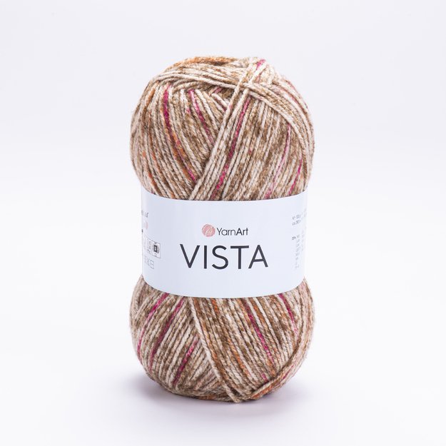 VISTA YarnArt - 25% wool,  75% acrylic, 100gr/ 280m Nr 9203