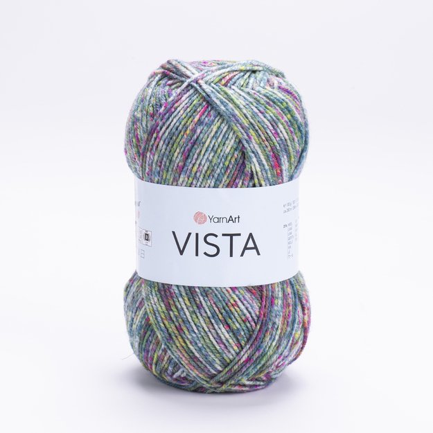 VISTA YarnArt - 25% wool,  75% acrylic, 100gr/ 280m Nr 9208